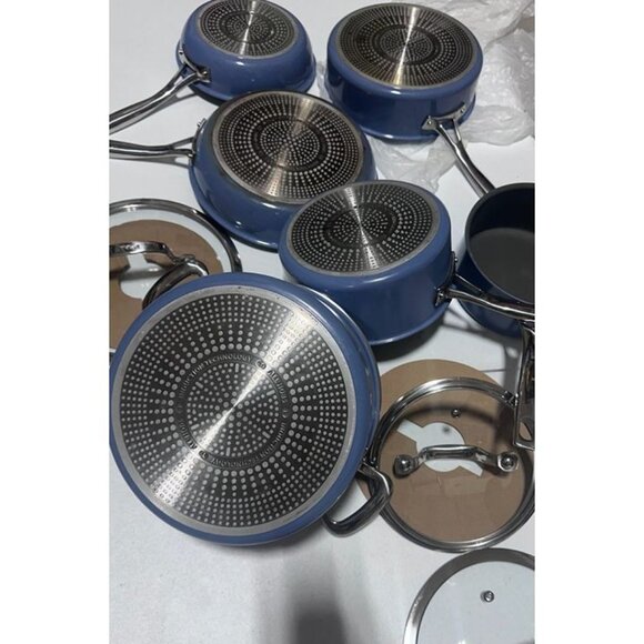 T-Fal Ceramic Non-stick Performance 10 Pieces Set Pan Cookware - Picture 5 of 6